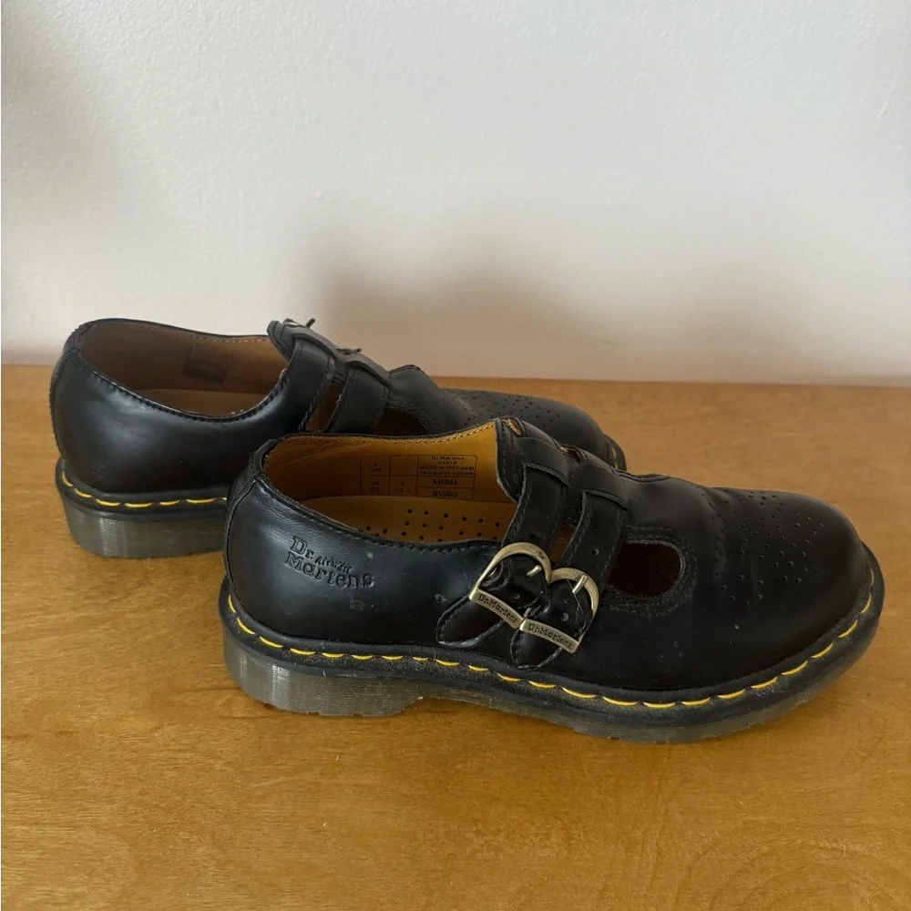 Dr. Martens Black Leather Mary Jane’s - Picture 6 of 7